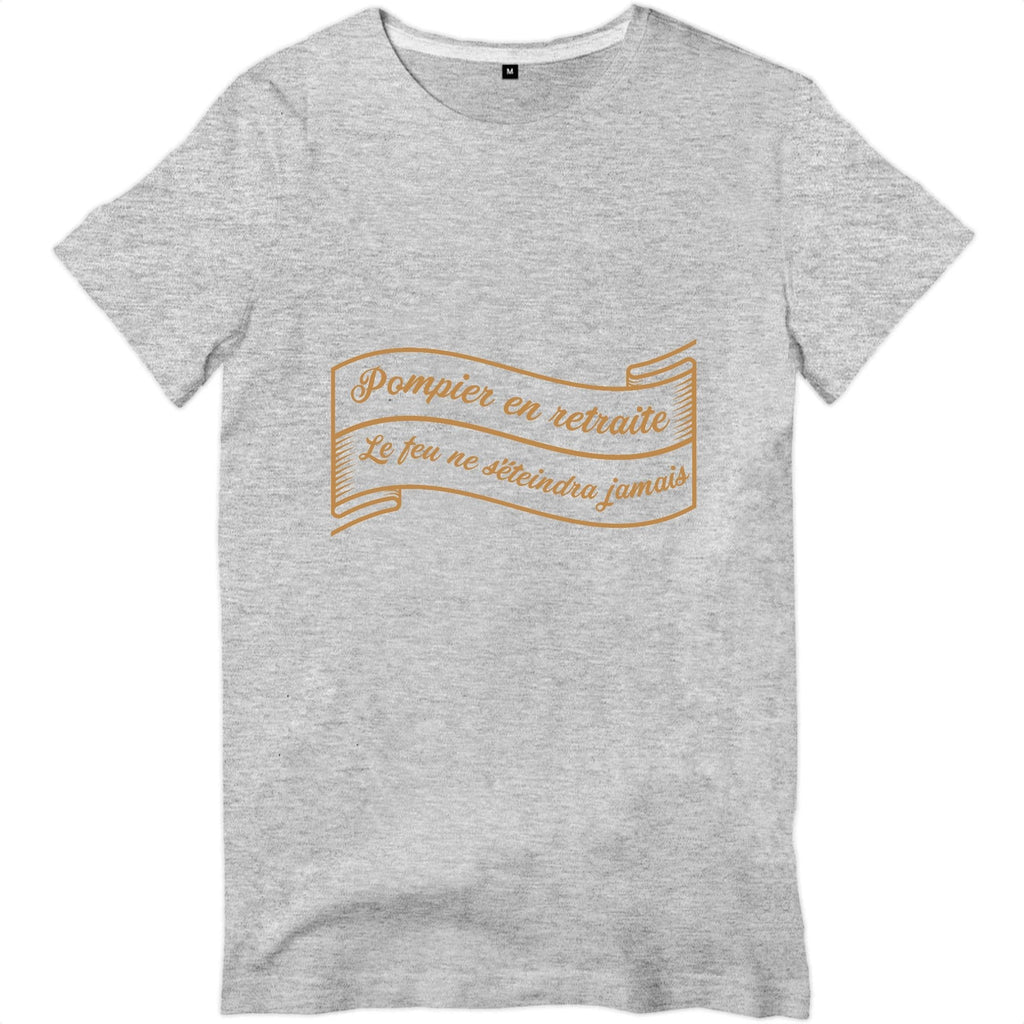 T-shirt je suis pompier a la retraite cadeau' T-shirt Homme