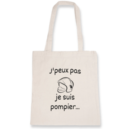 Sac pompier  - J'peux pas je suis pompier... - POMPIER SHOP