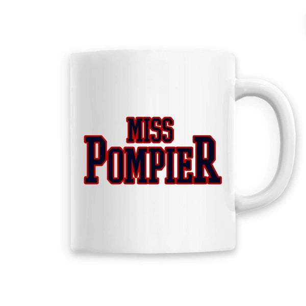 Mug céramique pompier - Miss pompier - POMPIER SHOP