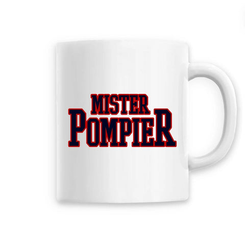 Mug céramique pompier - Mister pompier - POMPIER SHOP