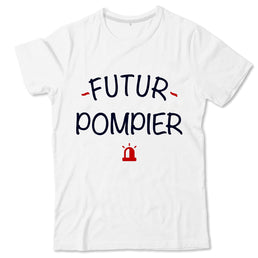 T-shirt pompier Enfant - Futur pompier - POMPIER SHOP