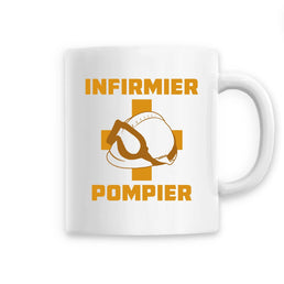 Mug céramique pompier - Infirmier pompier - POMPIER SHOP