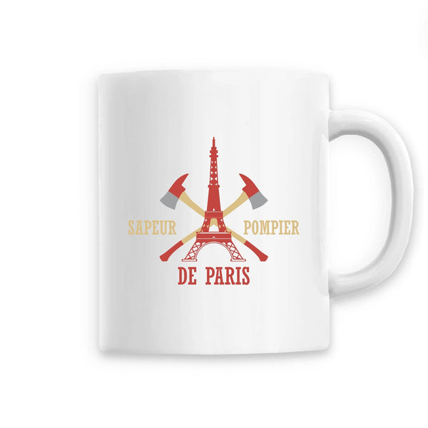 Mug céramique pompier - Sapeur pompier de Paris - POMPIER SHOP