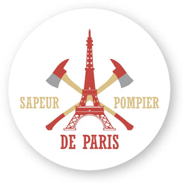 Sticker pompier - Sapeur pompier de Paris - POMPIER SHOP