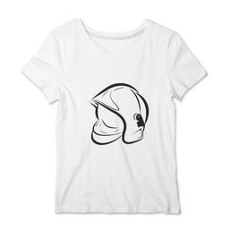 T-sbirt pompier Femme - Casque de pompier - POMPIER SHOP