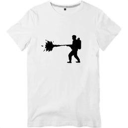 T-shirt pompier Homme - Pompier en action - POMPIER SHOP