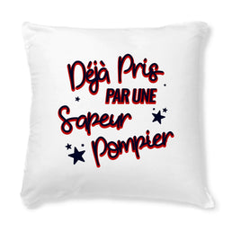 Housse de coussin pompier - Déjà prix - POMPIER SHOP