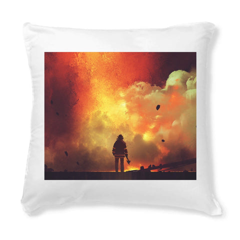 Housse de coussin pompier - Firefighter 2 - POMPIER SHOP