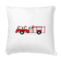 Housse de coussin pompier - Camion de pompier - POMPIER SHOP