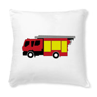 Coussin + housse 2en1 pompier - Camion de pompier français - POMPIER SHOP