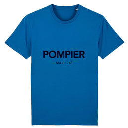 T-shirt pompier Homme - Pompier ma fierté - POMPIER SHOP