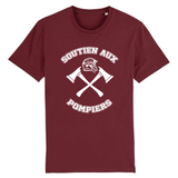 T-shirt pompier unisexe - Soutien aux Pompiers - POMPIER SHOP