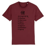 T-shirt pompier unisexe - Qualités Pompier - POMPIER SHOP