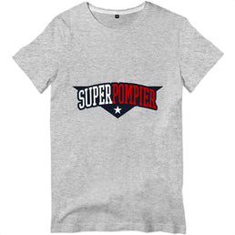 T-shirt pompier Homme - Super pompier - POMPIER SHOP