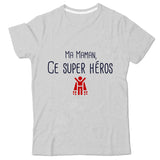 T-shirt pompier Enfant - Ma maman ce super héros ! - POMPIER SHOP