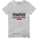 T-shirt pompier Homme - Pompier bien plus qu'un métier - POMPIER SHOP