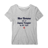 T-shirt pompier Femme - Un sapeur pompier ultra sexy - POMPIER SHOP