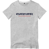 T-shirt pompier Homme - #superpompier - POMPIER SHOP