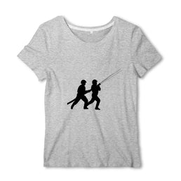 T-shirt pompier Femme - Pompier en action - POMPIER SHOP