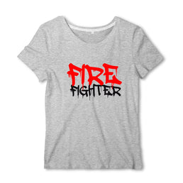 T-shirt pompier Femme - Firefighter ! - POMPIER SHOP