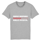 T-shirt pompier unisexe - Pompier indisponible veuillez patienter.. - POMPIER SHOP