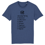 T-shirt pompier unisexe - Qualités Pompier - POMPIER SHOP