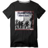 T-shirt pompier Homme - Toujours copié jamais égalé ! - POMPIER SHOP