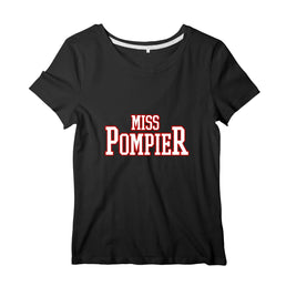 T-shirt pompier Femme - Miss pompier - POMPIER SHOP