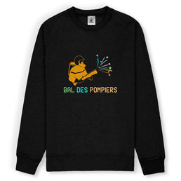 Sweat-shirt pompier unisexe - Bal des pompiers - POMPIER SHOP