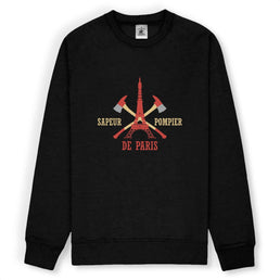 Sweat-shirt pompier unisexe - Sapeur pompier de Paris - POMPIER SHOP