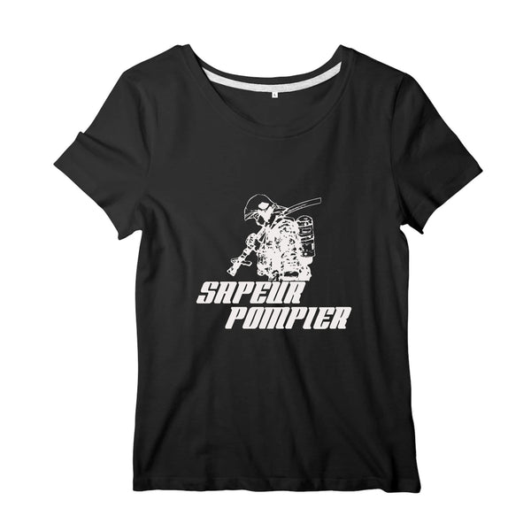 T-shirt pompier Femme - Sapeur Pompier - POMPIER SHOP