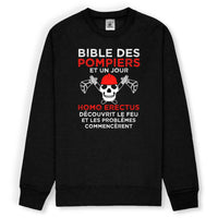 Sweat-shirt pompier unisexe - Bible des pompiers - POMPIER SHOP