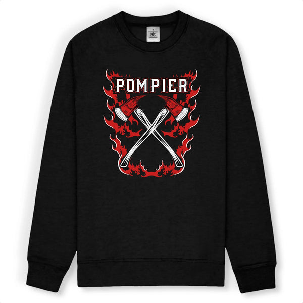 Sweat-shirt pompier unisexe - POMPIER - POMPIER SHOP