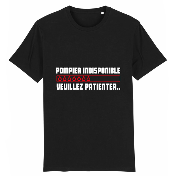 T-shirt pompier unisexe - Pompier indisponible veuillez patienter.. - POMPIER SHOP