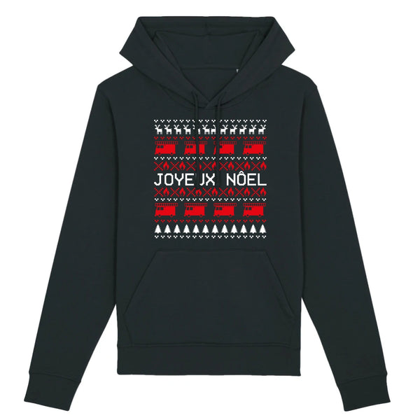 Sweat-shirt à capuche pompier unisexe -  Joyeux noël! - POMPIER SHOP