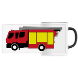 Mug céramique pompier - Camion de pompier français - POMPIER SHOP