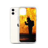 Coque pour Iphone  - Pompier en exercice - POMPIER SHOP