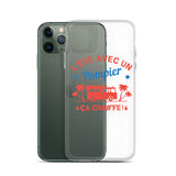 Coque pour iPhone - L'été avec un pompier ça chauffe ! - POMPIER SHOP