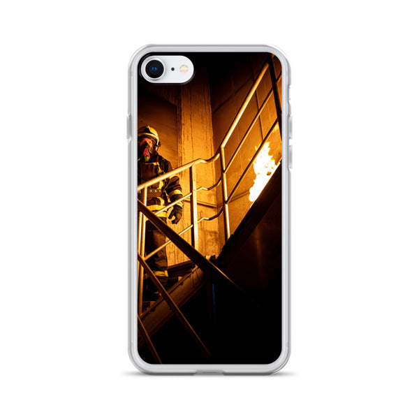 Coque pour iPhone - Incendie escalier - POMPIER SHOP