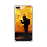 Coque pour Iphone  - Pompier en exercice - POMPIER SHOP