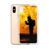 Coque pour Iphone  - Pompier en exercice - POMPIER SHOP