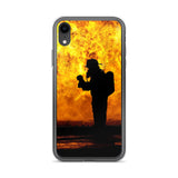 Coque pour Iphone  - Pompier en exercice - POMPIER SHOP