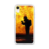 Coque pour Iphone  - Pompier en exercice - POMPIER SHOP