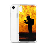 Coque pour Iphone  - Pompier en exercice - POMPIER SHOP