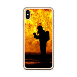 Coque pour Iphone  - Pompier en exercice - POMPIER SHOP