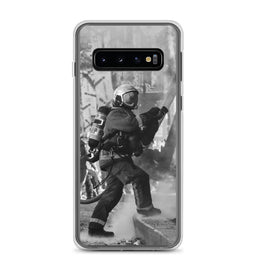 Coque Samsung - Pompier en intervention - POMPIER SHOP