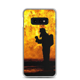 Coque Samsung - Pompier en exercice - POMPIER SHOP