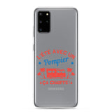 Coque Samsung - L'été avec un pompier ça chauffe ! - POMPIER SHOP