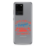 Coque Samsung - L'été avec un pompier ça chauffe ! - POMPIER SHOP