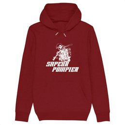 Sweat à capuche pompier unisexe - Sapeur Pompier - POMPIER SHOP